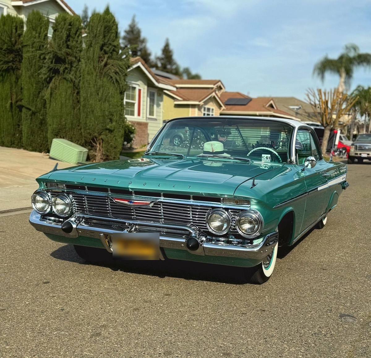 1961 Chevrolet Impala. Bubble top classic, paint corrected