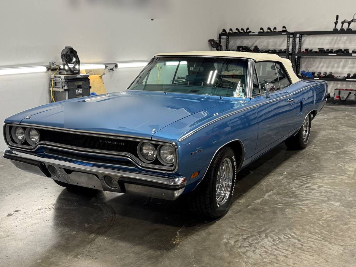 1970 Plymouth Satellite convertible. Paint corrected